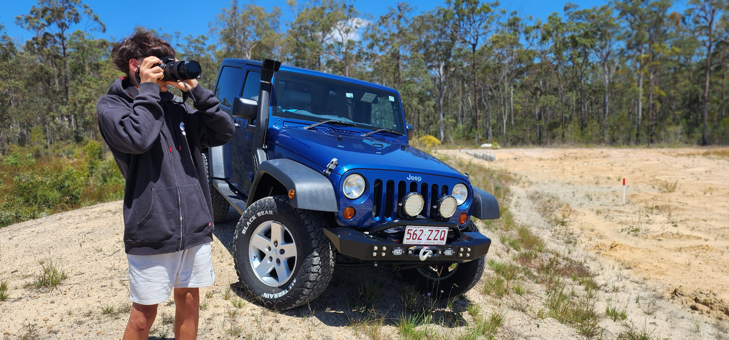 Overland High Clearance Winch Bumper Assembly