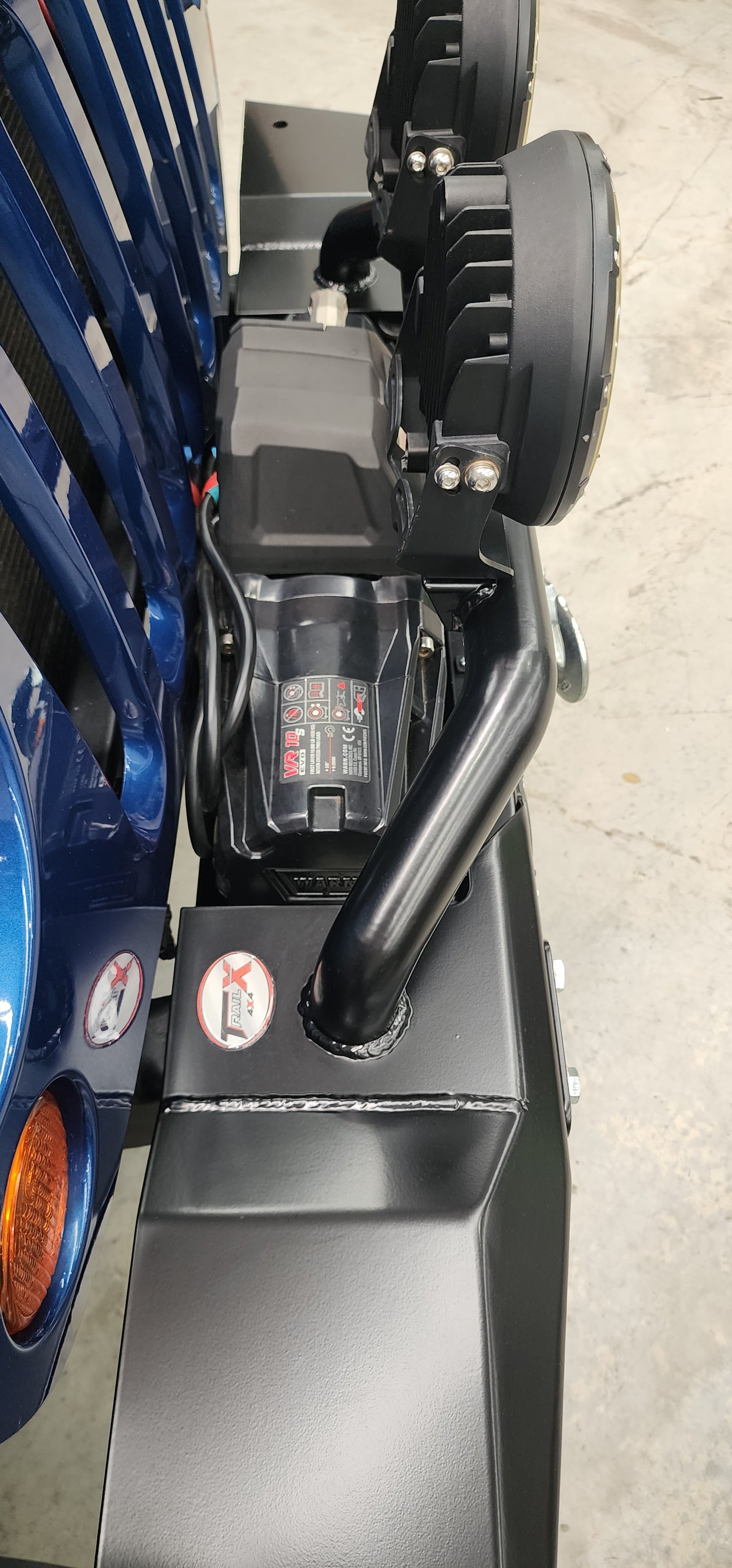 Overland High Clearance Winch Bumper Assembly