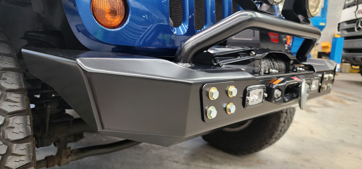 Overland High Clearance Winch Bumper Assembly